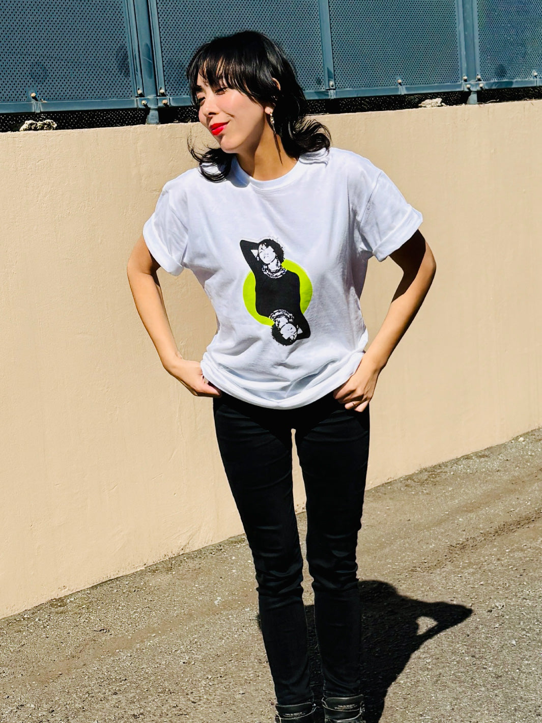 【受注生産】19▶︎20th Anniversary Tシャツ | WHITE × NEON GREEN