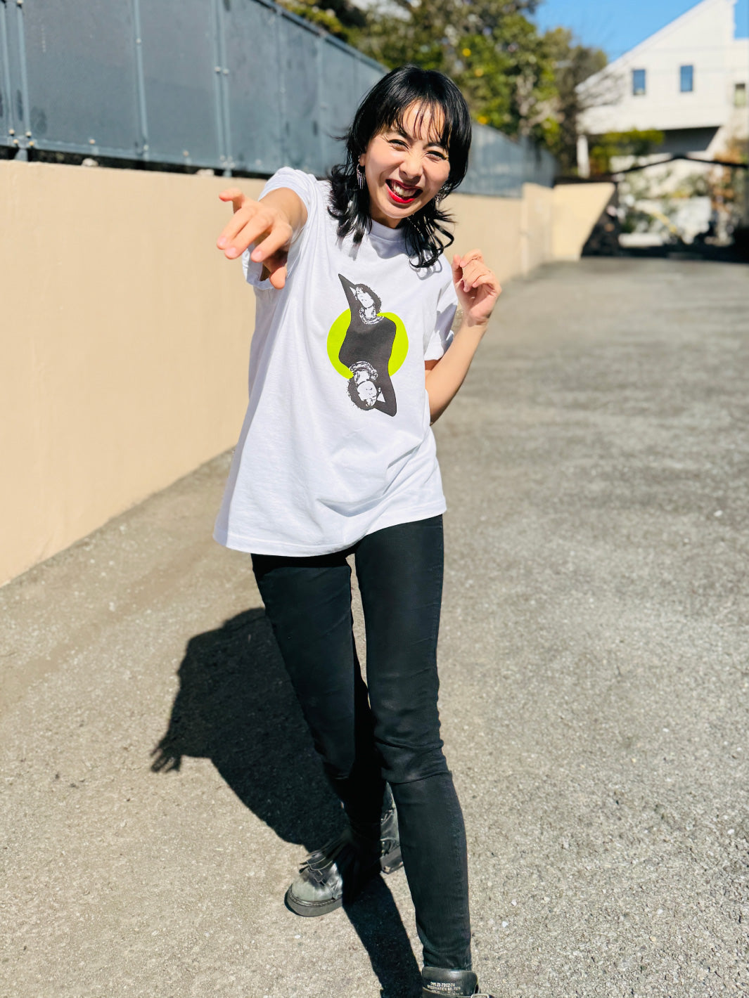 【受注生産】19▶︎20th Anniversary Tシャツ | WHITE × NEON GREEN