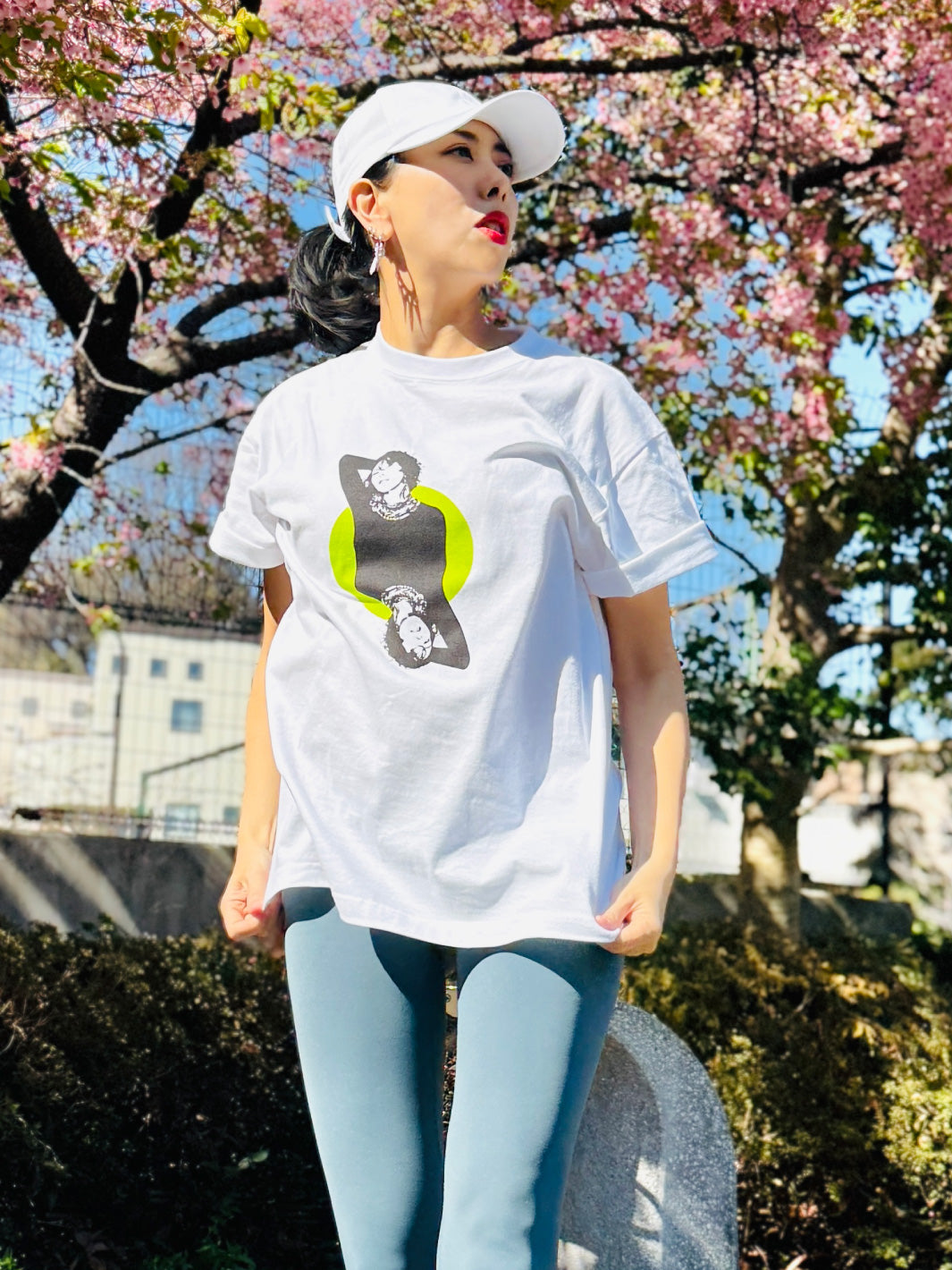 【受注生産】19▶︎20th Anniversary Tシャツ | WHITE × NEON GREEN