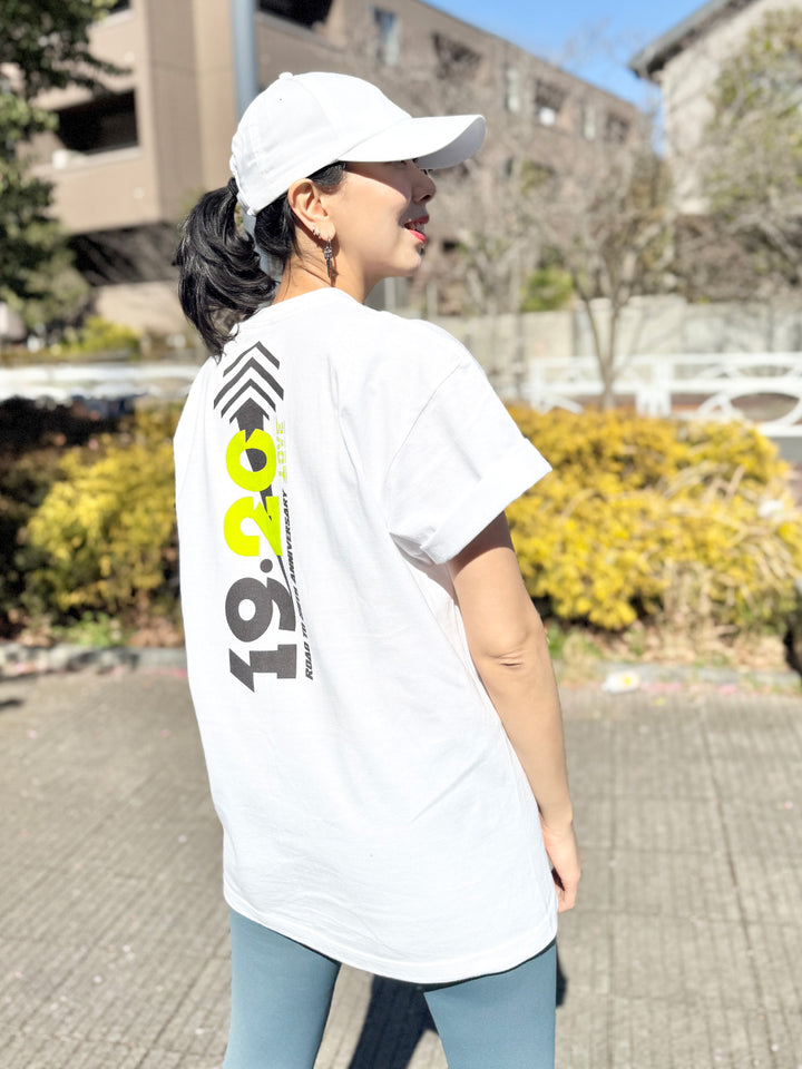 【受注生産】19▶︎20th Anniversary Tシャツ | WHITE × NEON GREEN