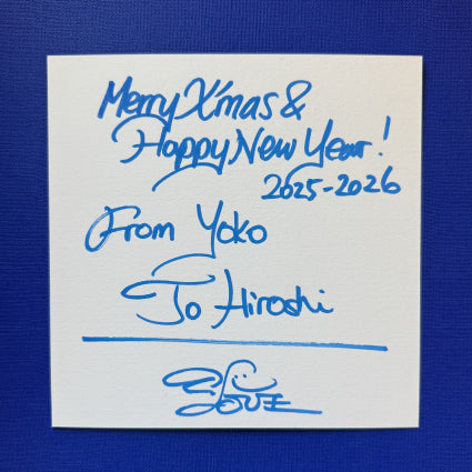 SOMA BLUE marker・メッセージカード付ギフト