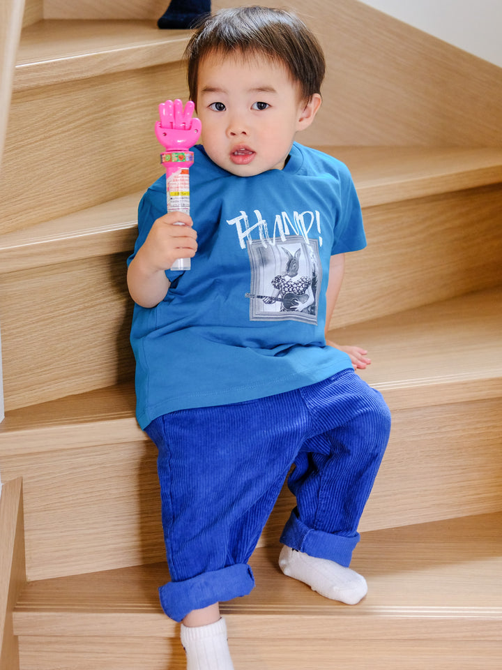 【受注生産】THUMP RABBIT オーガニックコットン キッズTシャツ