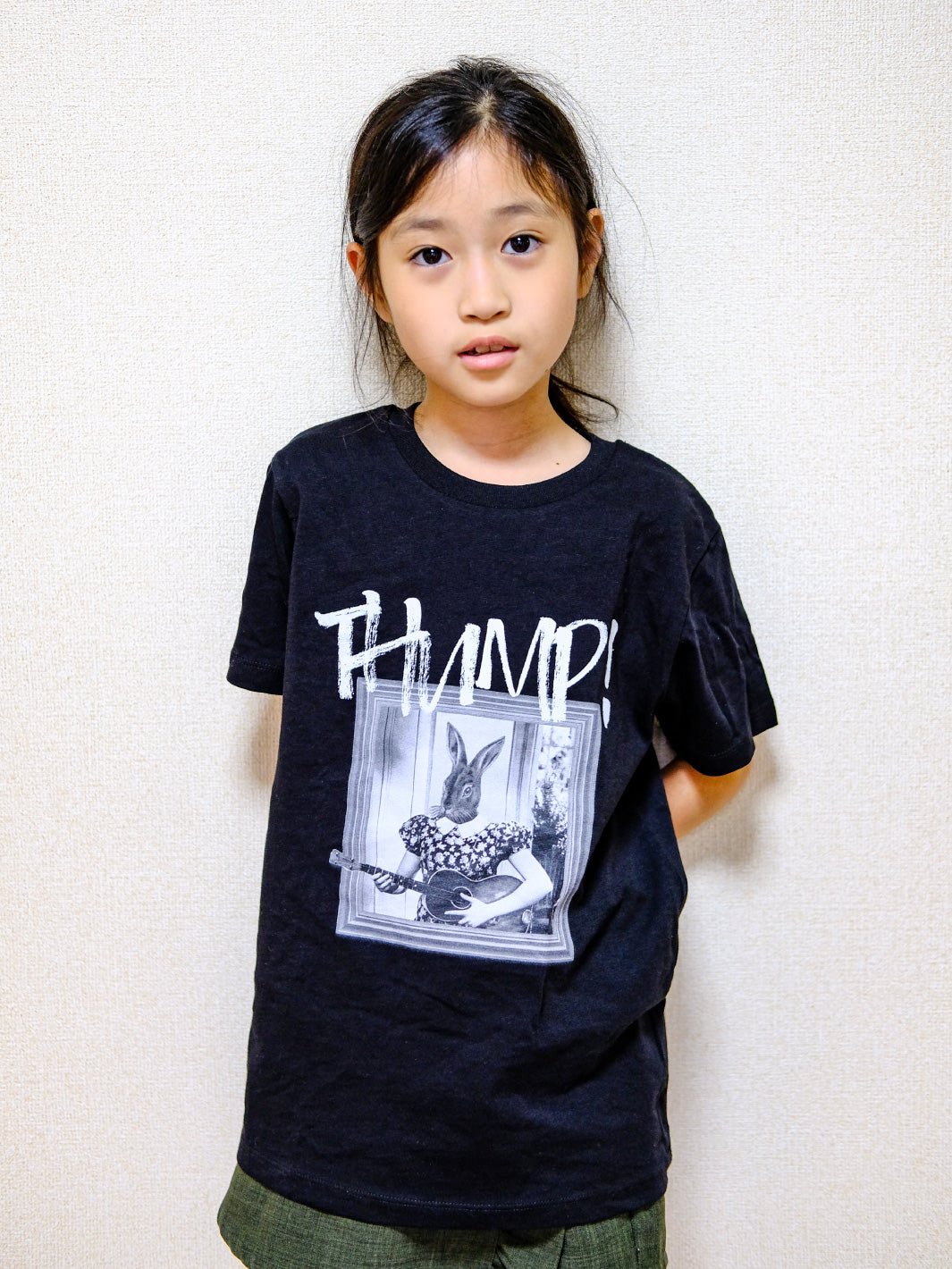 受注生産】THUMP RABBIT オーガニックコットン キッズTシャツ