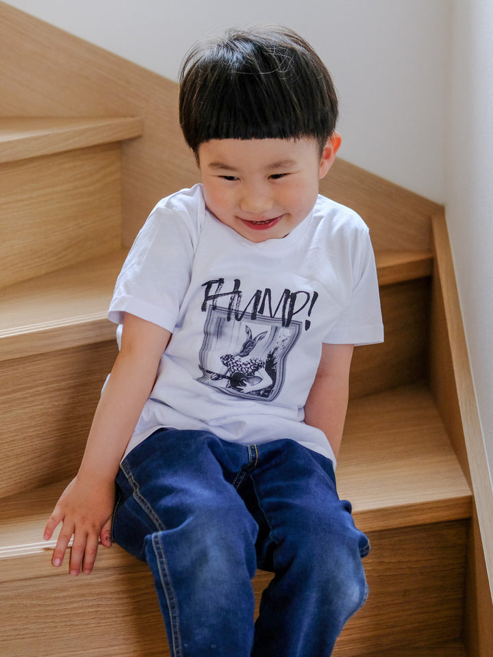 【受注生産】THUMP RABBIT オーガニックコットン キッズTシャツ