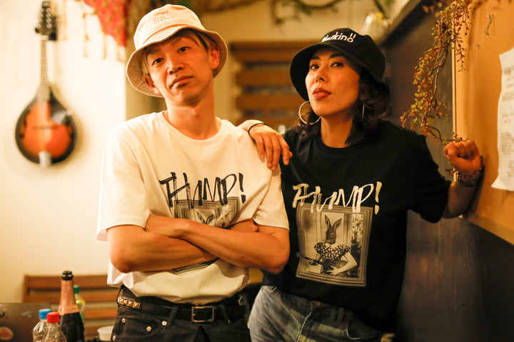 【受注生産】THUMP RABBIT オーガニックコットン Tシャツ
